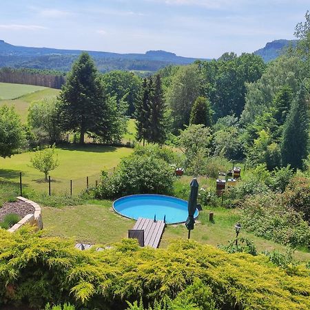 Ferienhaus Hering Lägenhet Neu Porschdorf Exteriör bild